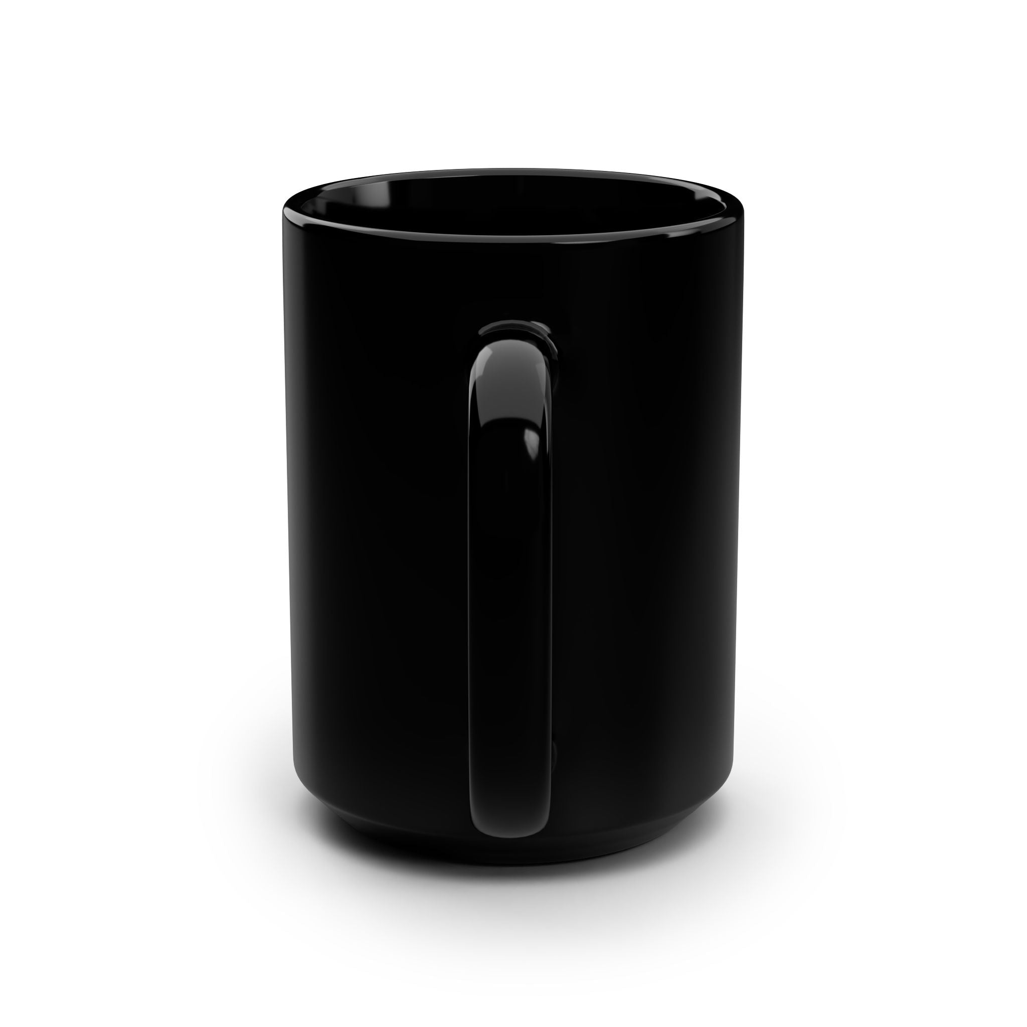 Amaze Amaze Amaze Black Ceramic Mug