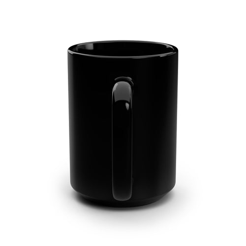 Amaze Amaze Amaze Black Ceramic Mug