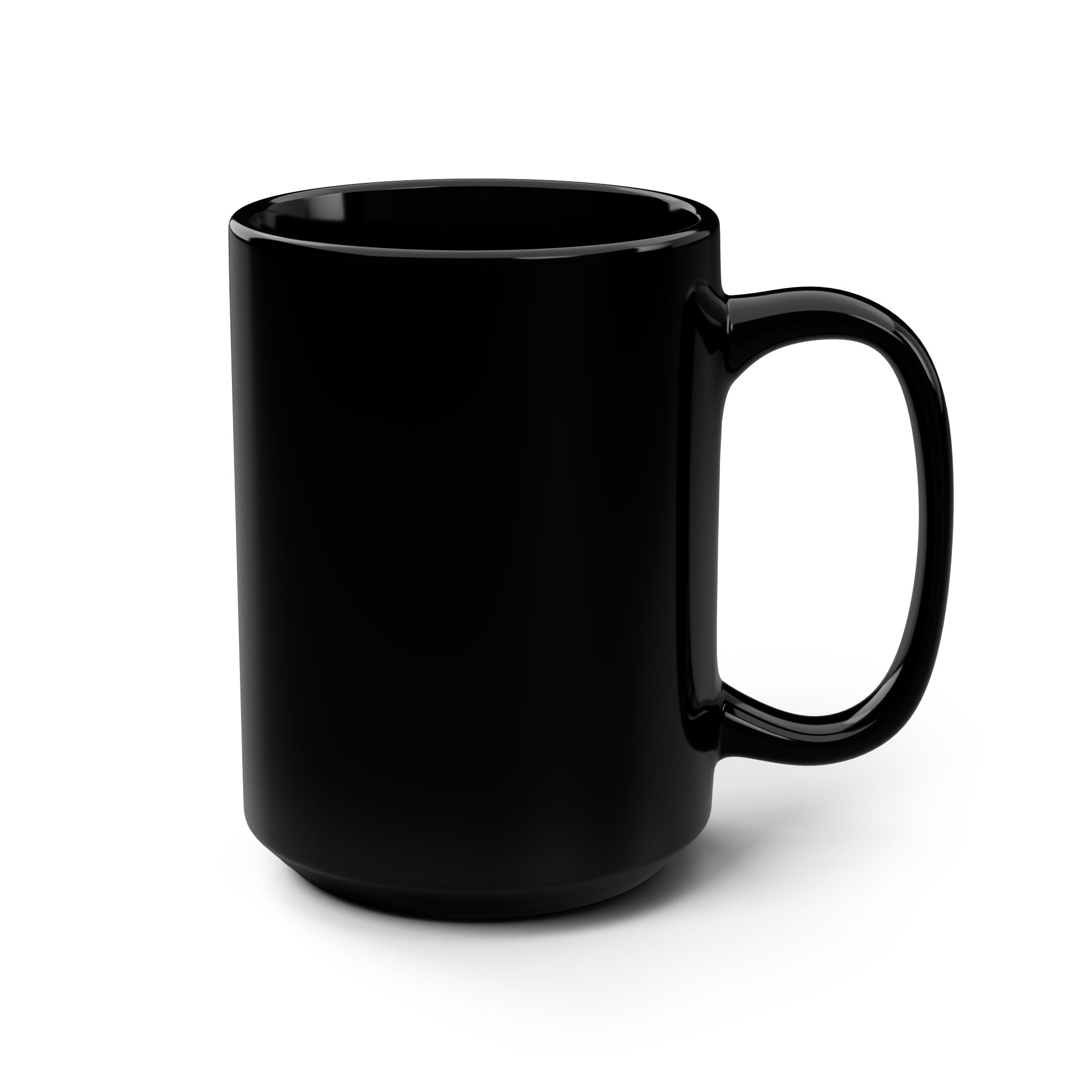 Amaze Amaze Amaze Black Ceramic Mug